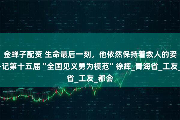 金蝉子配资 生命最后一刻，他依然保持着救人的姿势——记第十五届“全国见义勇为模范”徐辉_青海省_工友_都会